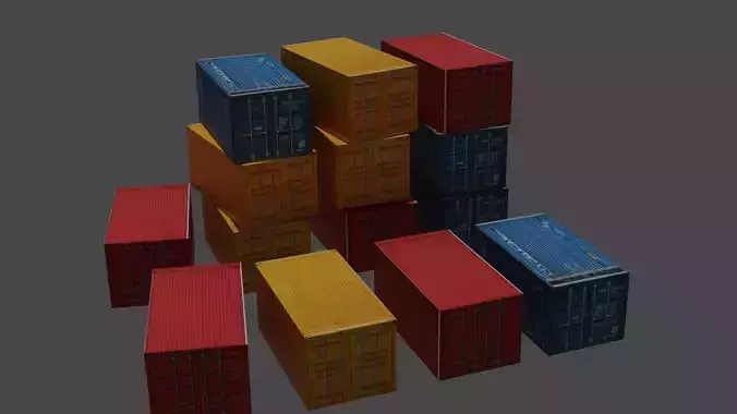 CONTAINER ON PUBG MODEL