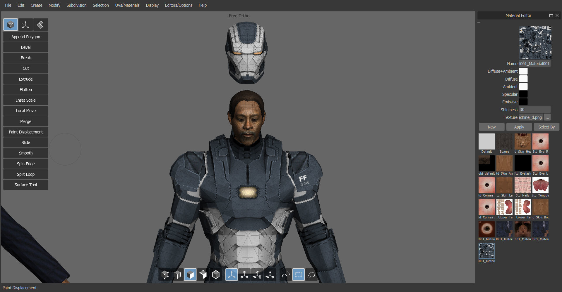 War Machine 3D model_1