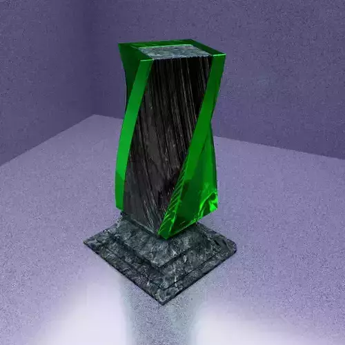 3D Stone Monument Masterpiece Model CGTrader Spotlight 3D model