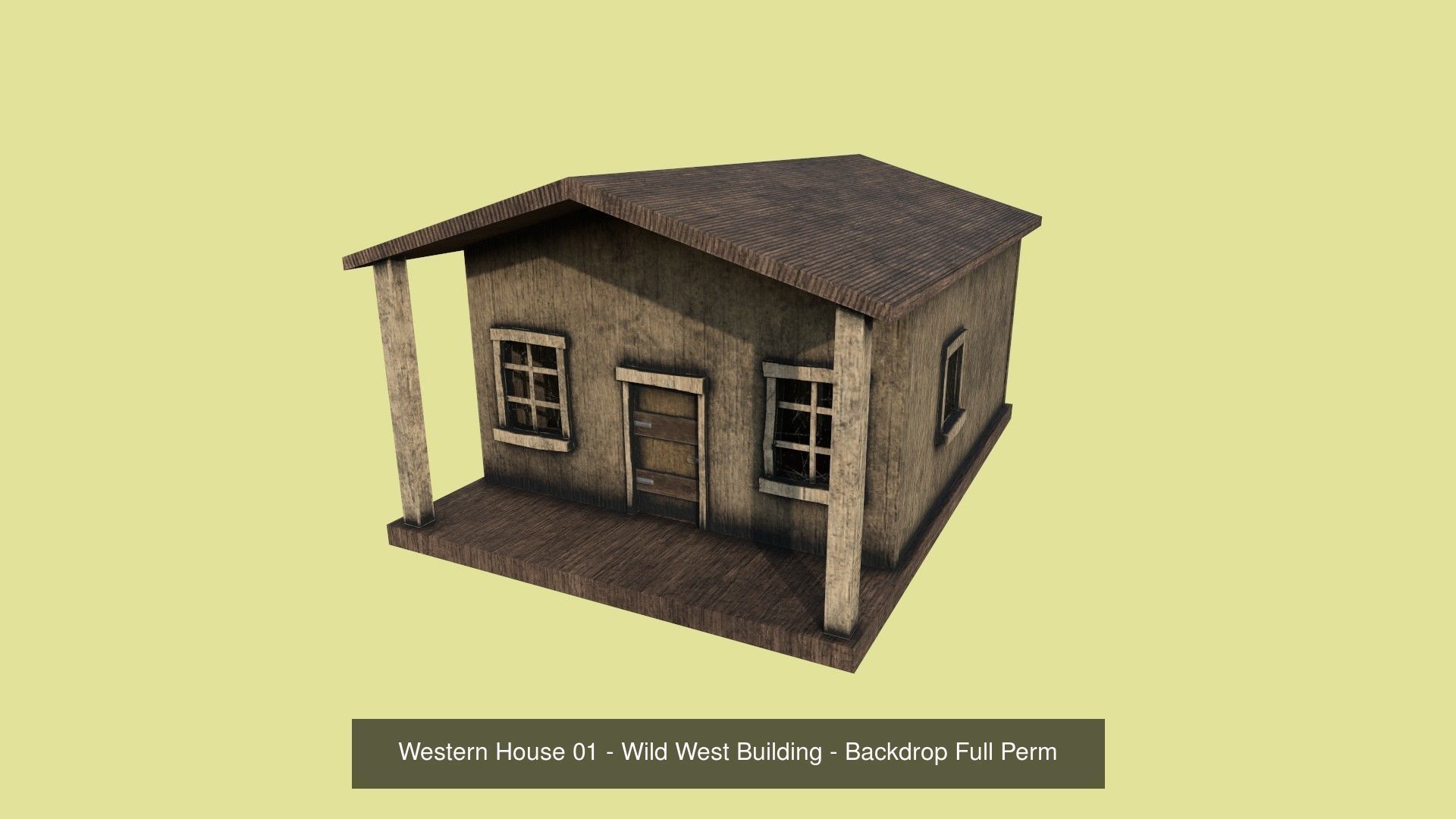 10 Wild West Building Collection - Western Backdrop Full Perm _10
