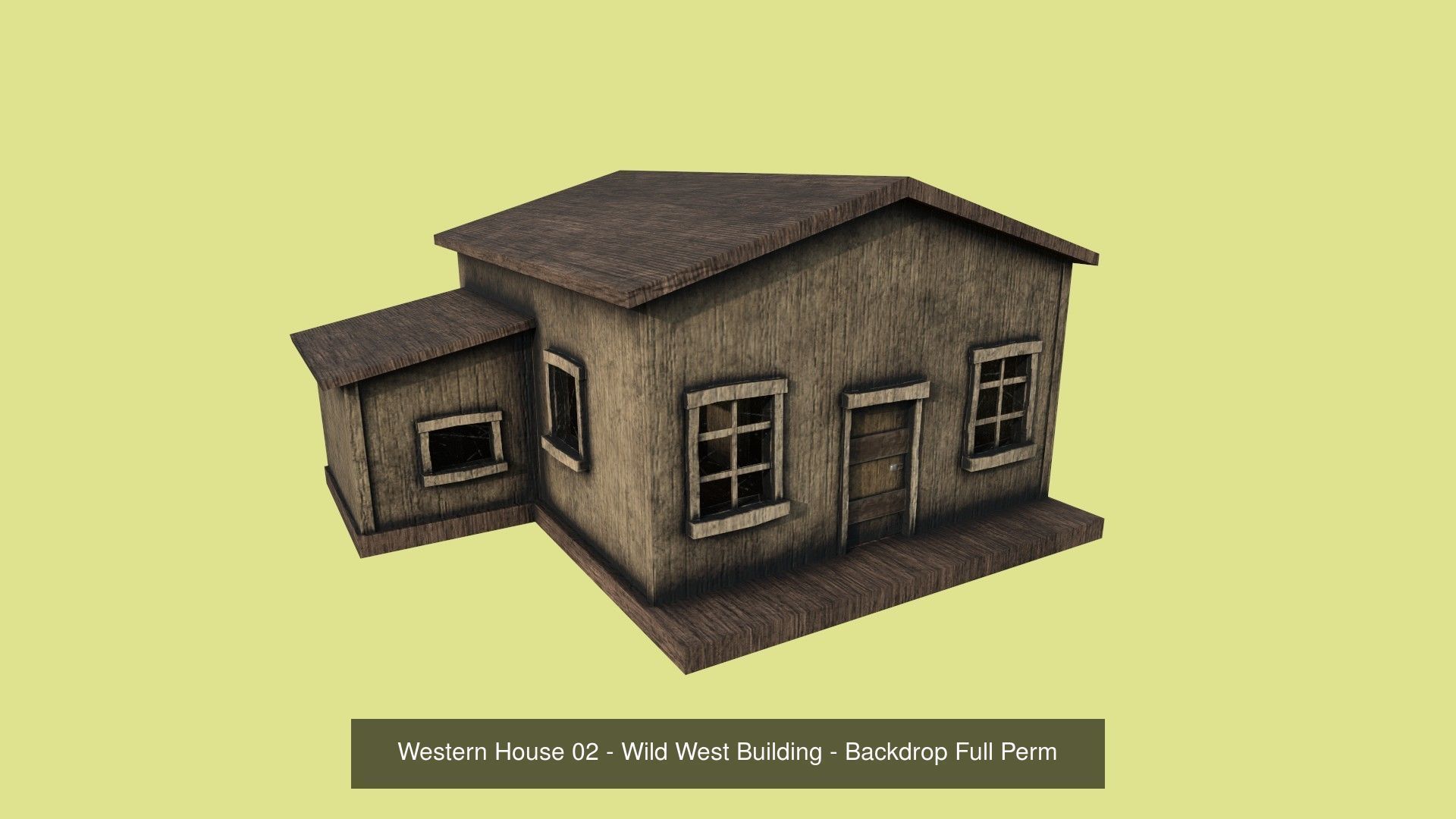 10 Wild West Building Collection - Western Backdrop Full Perm _11