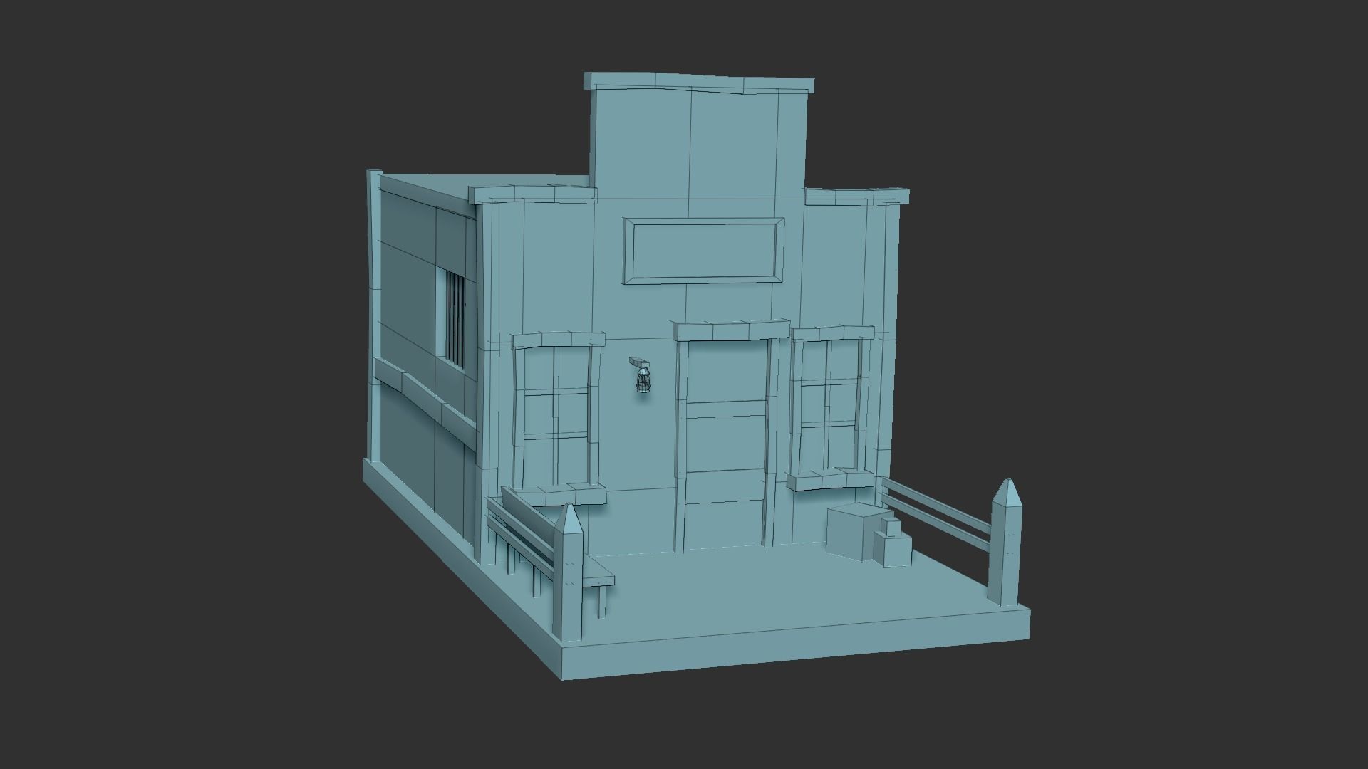 10 Wild West Building Collection - Western Backdrop Full Perm _50