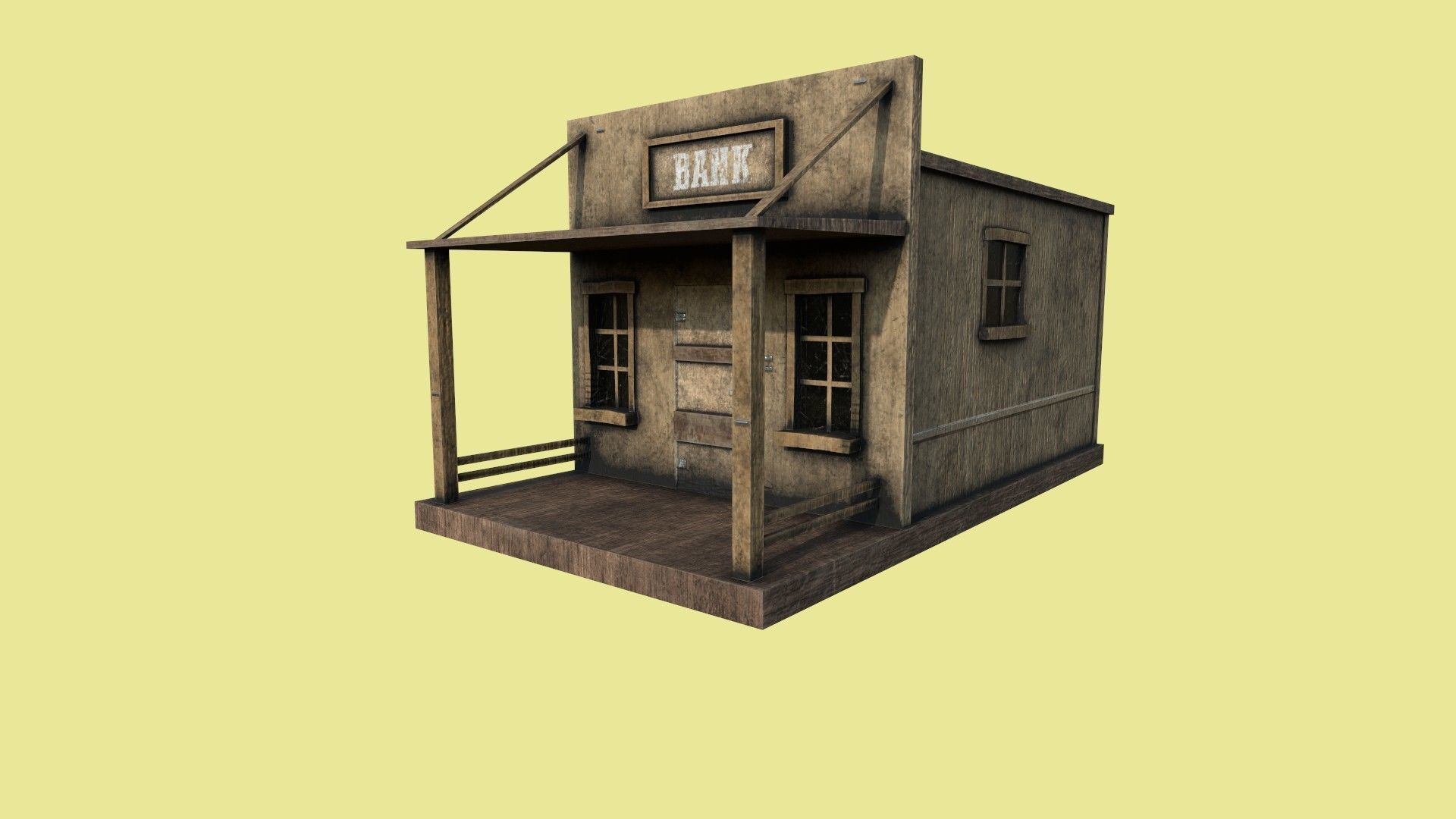 10 Wild West Building Collection - Western Backdrop Full Perm _20