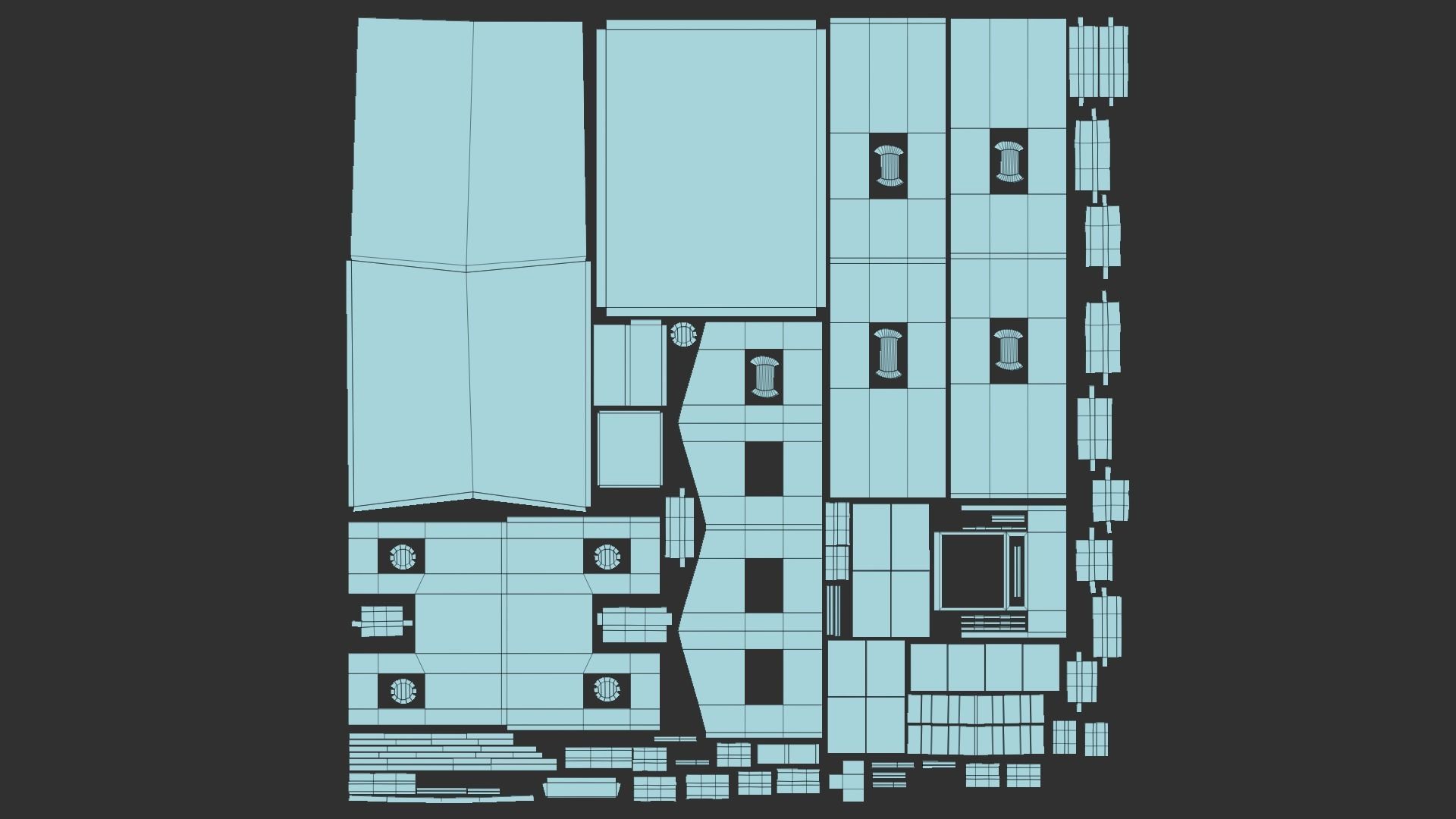 10 Wild West Building Collection - Western Backdrop Full Perm _31