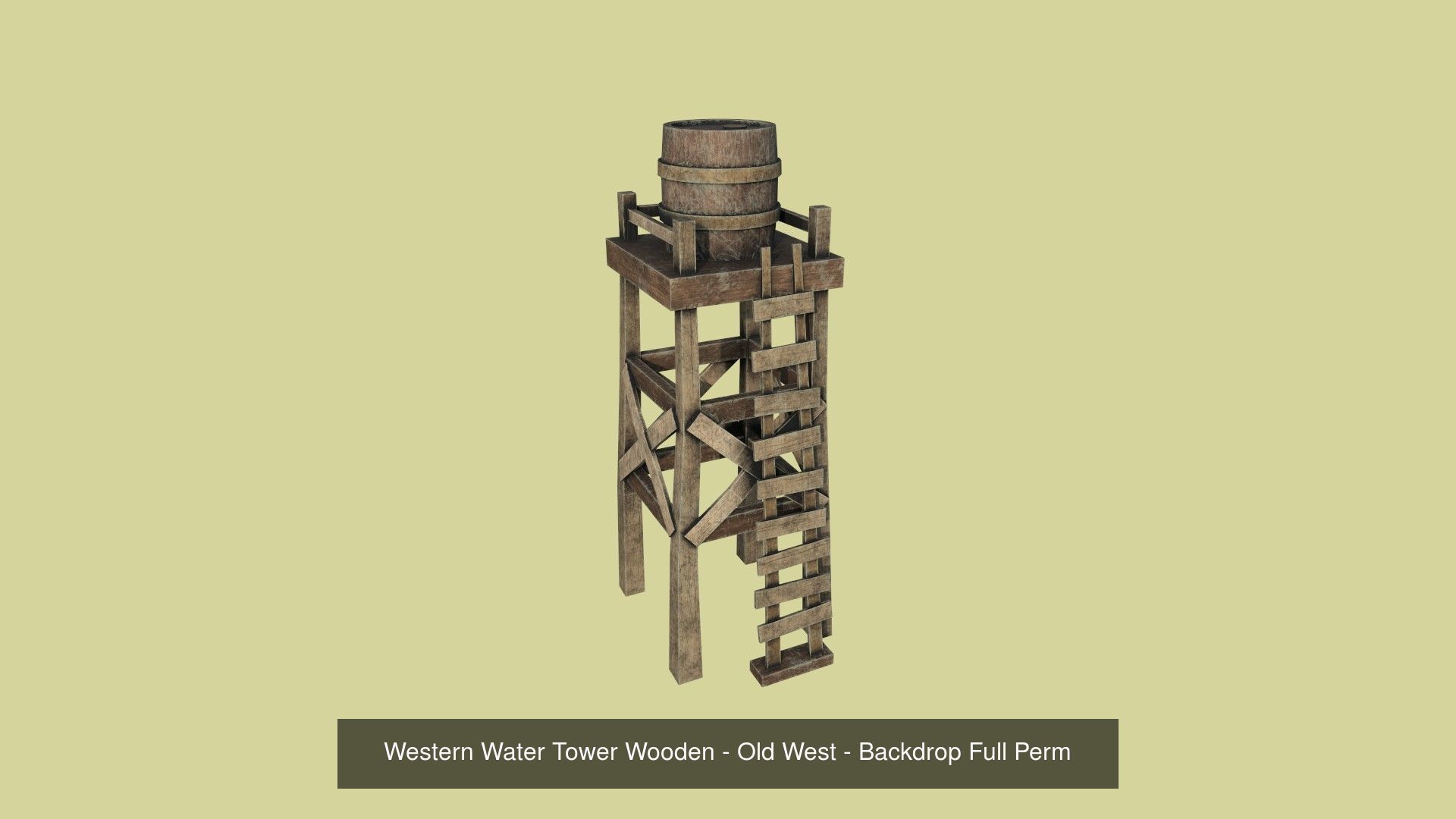 10 Wild West Building Collection - Western Backdrop Full Perm _4