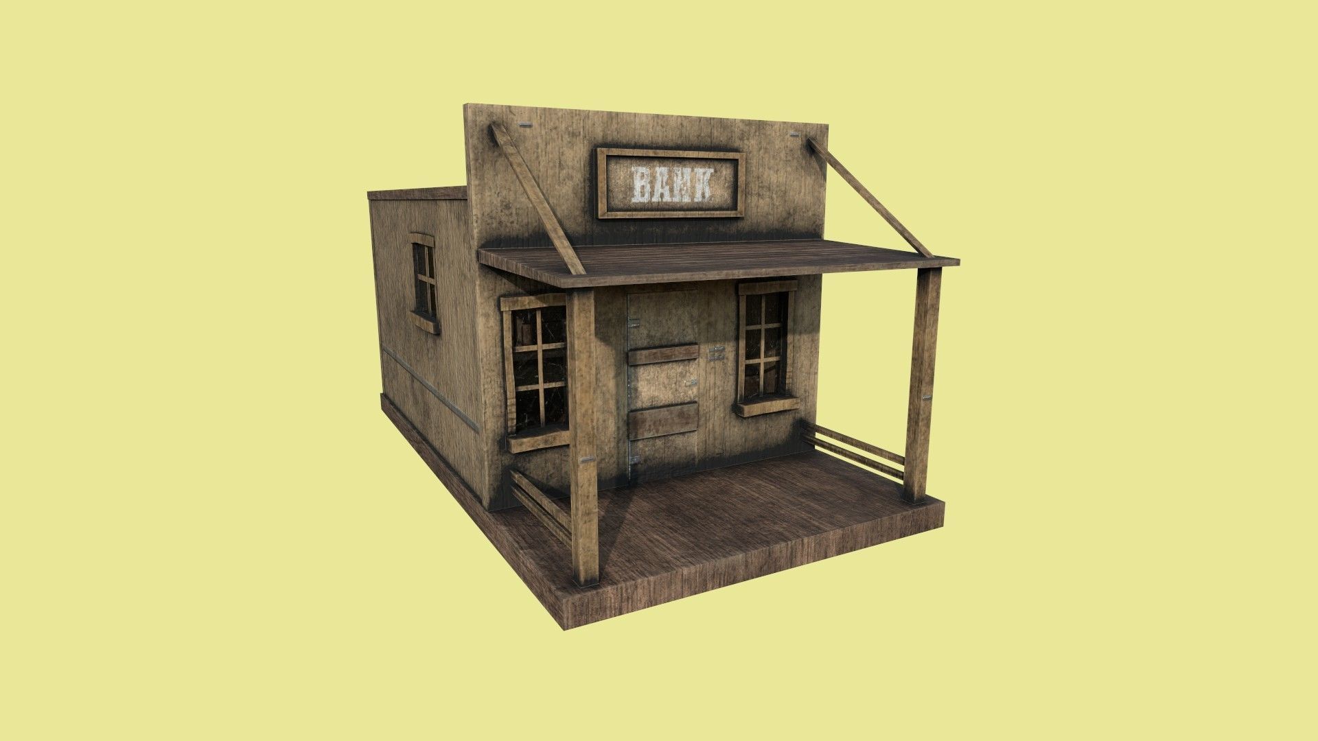 10 Wild West Building Collection - Western Backdrop Full Perm _22