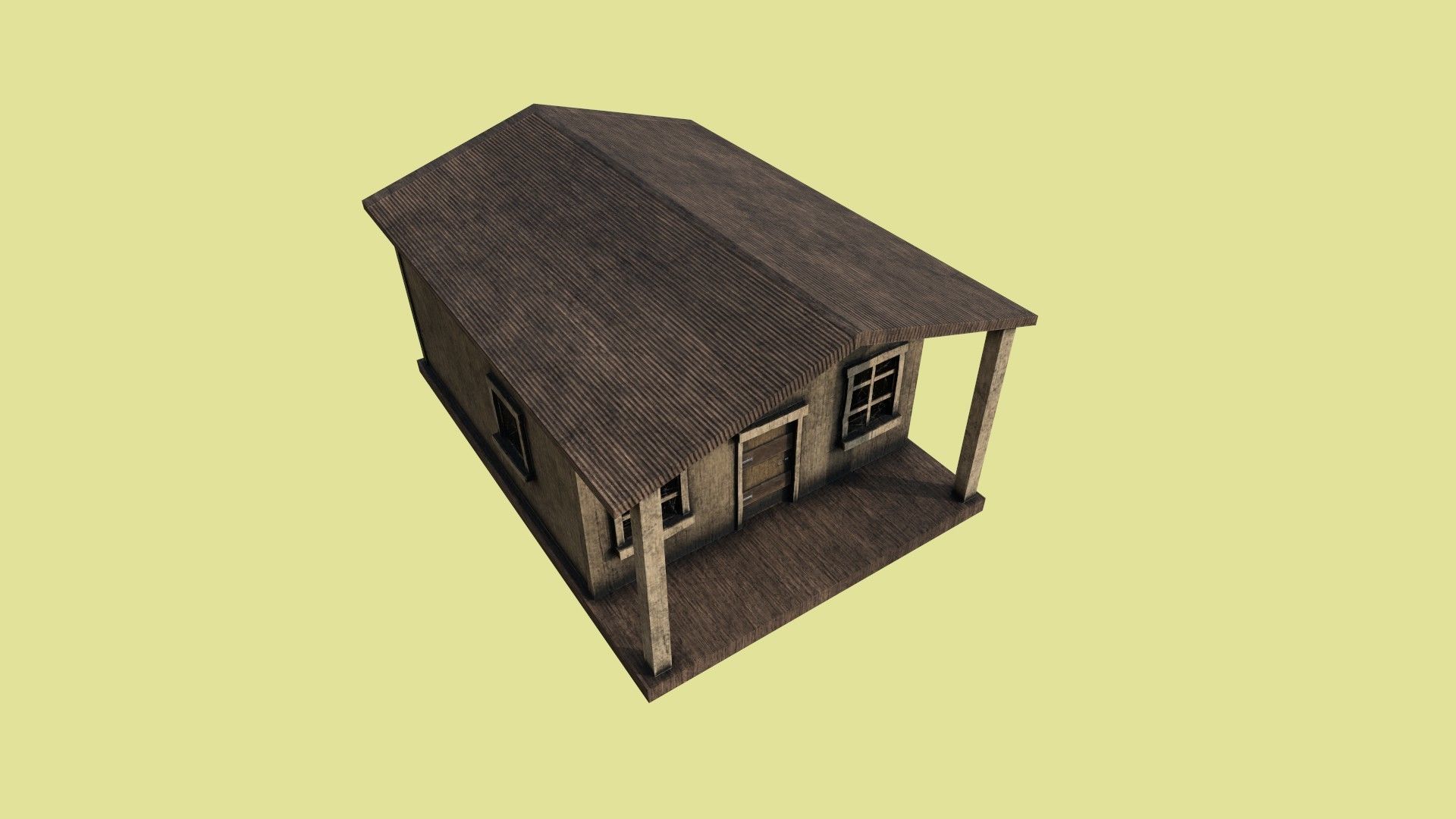 10 Wild West Building Collection - Western Backdrop Full Perm _66