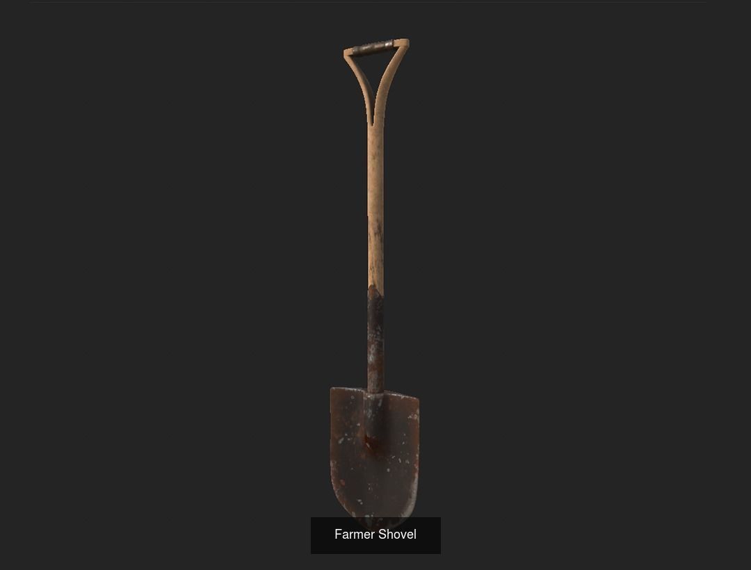 Farmer Tools - 11 in 1 3D Model Collection_2