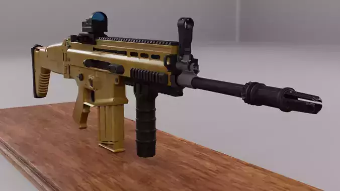 Scar-H rifle