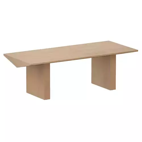 Van Natural Wood Dining Table Crate and Barrel