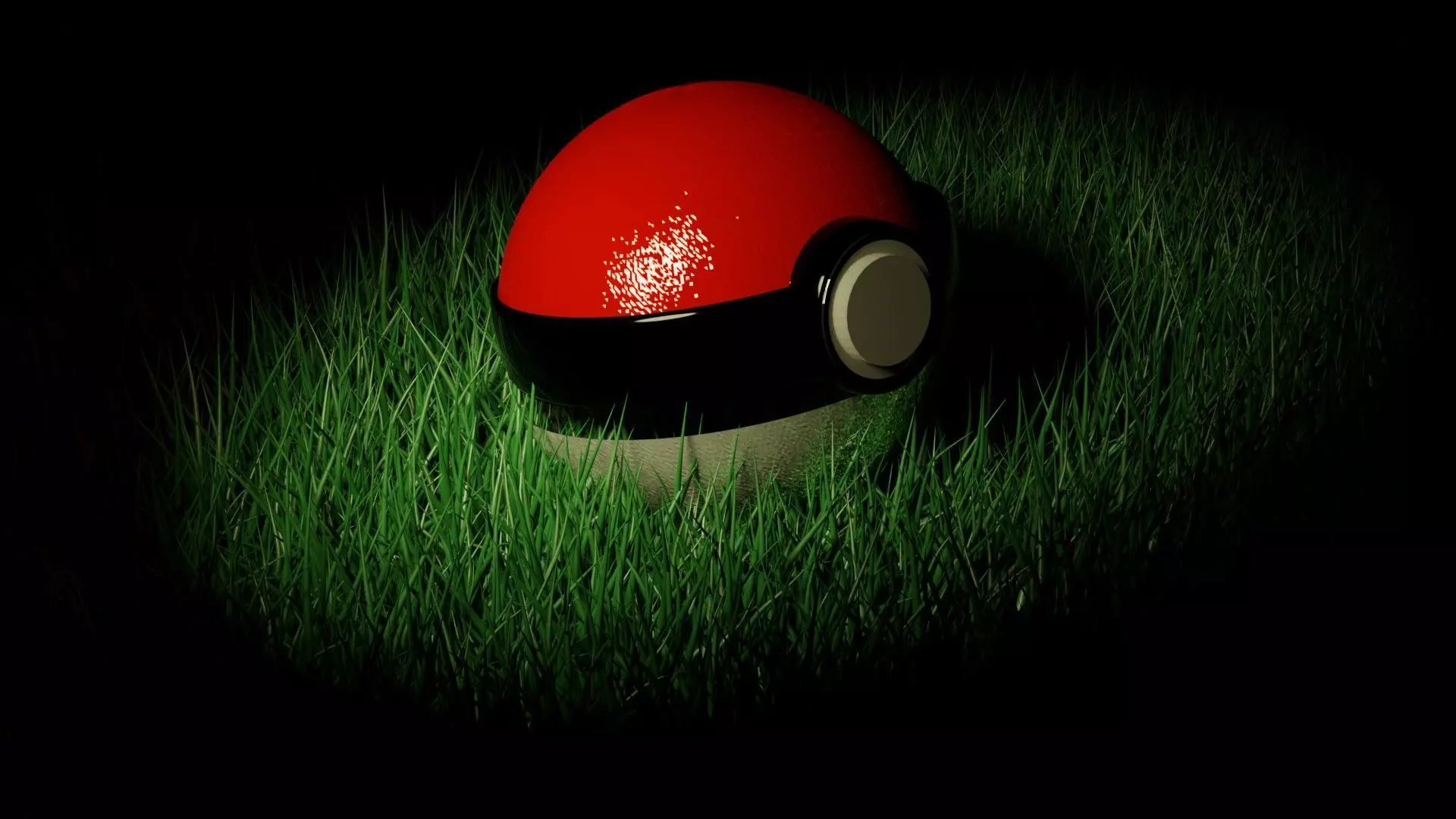 Pokemon Balls Low-poly 3D model_0