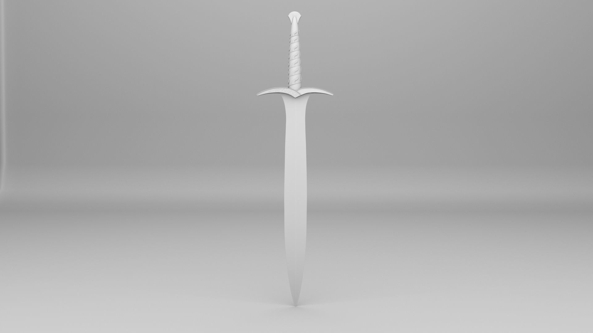 Biblo sword 3D model_4