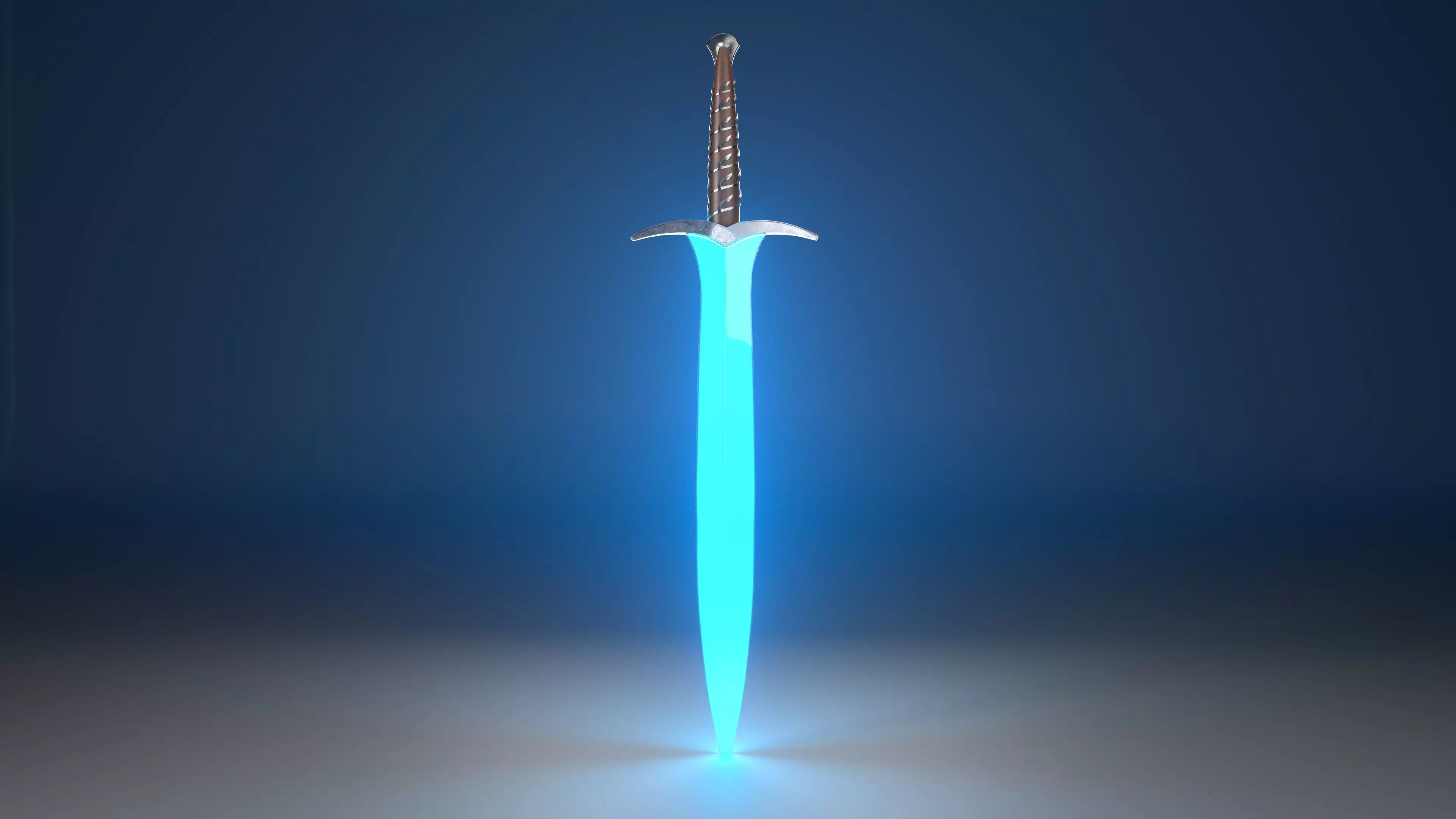 Biblo sword 3D model_0
