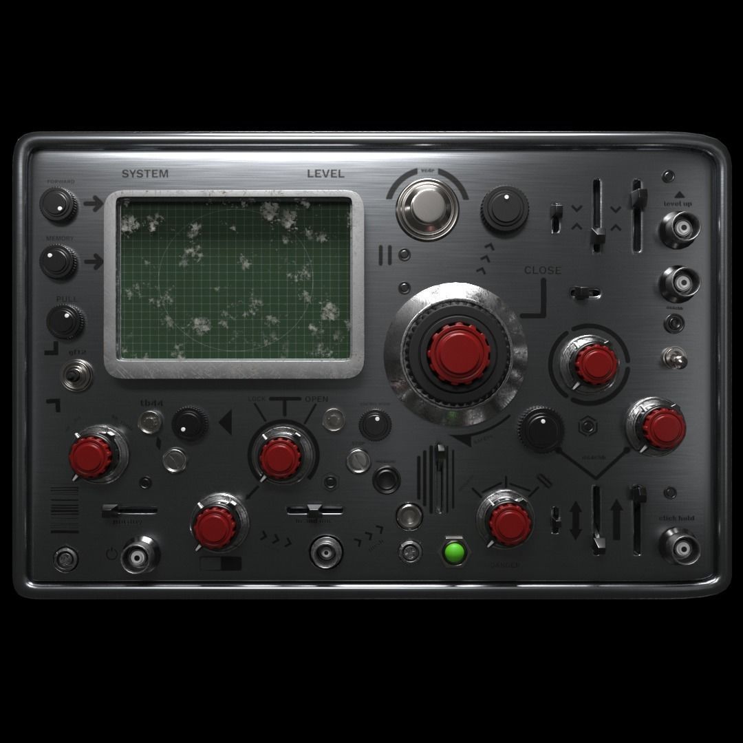 Control panel pack 1 3D model_5