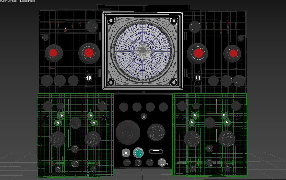 Control panel pack 1 3D model_12