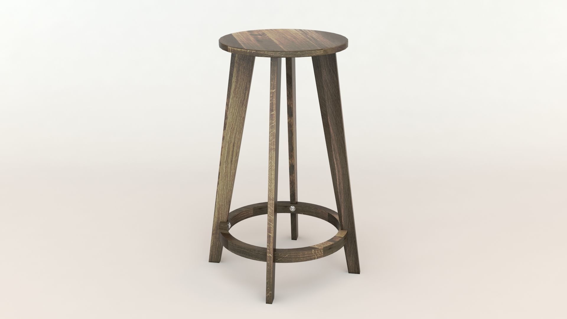 Stool 04 3D model_1