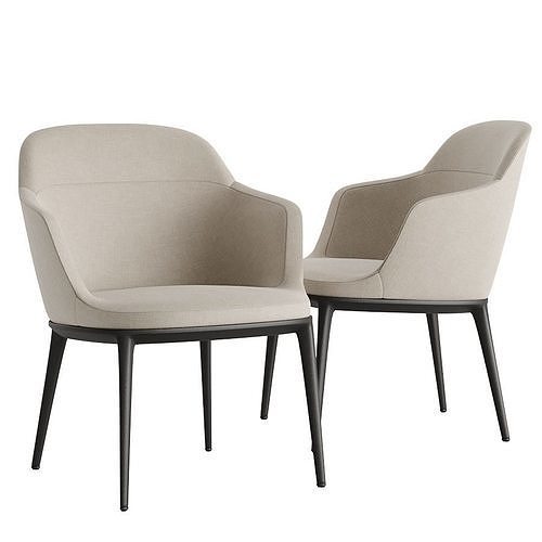 Maxalto Caratos Chair 3D model
