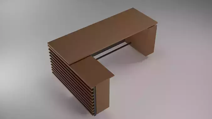 Office Table Free 3D model