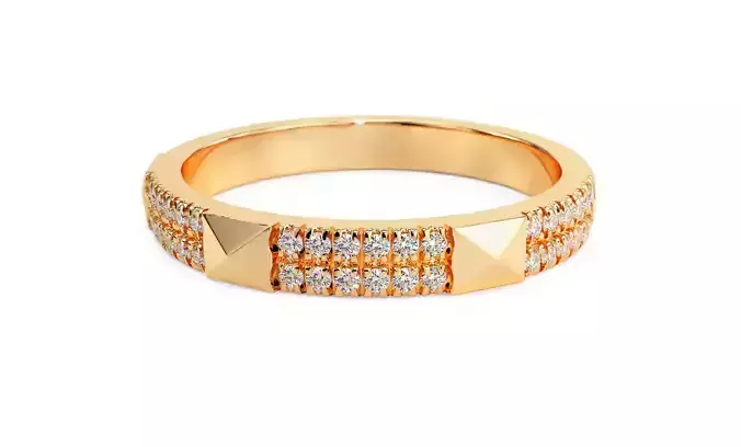 gold diamond ring