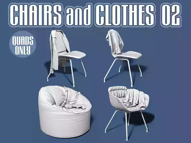 Chairs and clothes 02