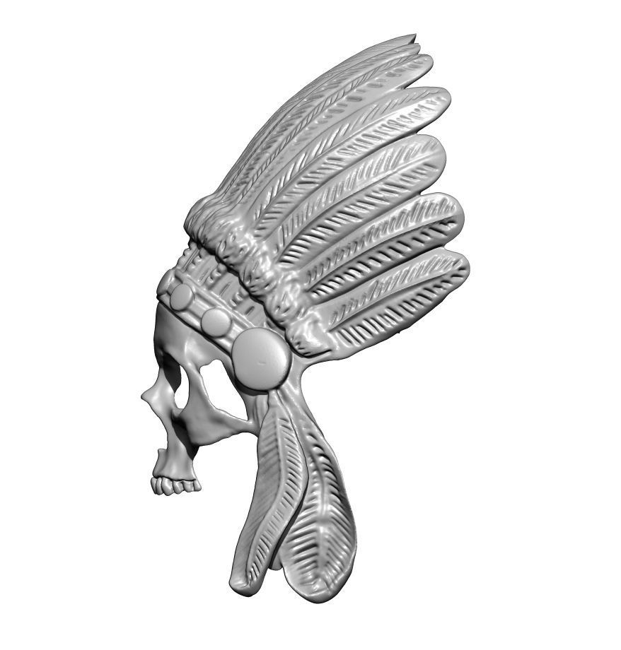 Skull mask version 3D print model_2