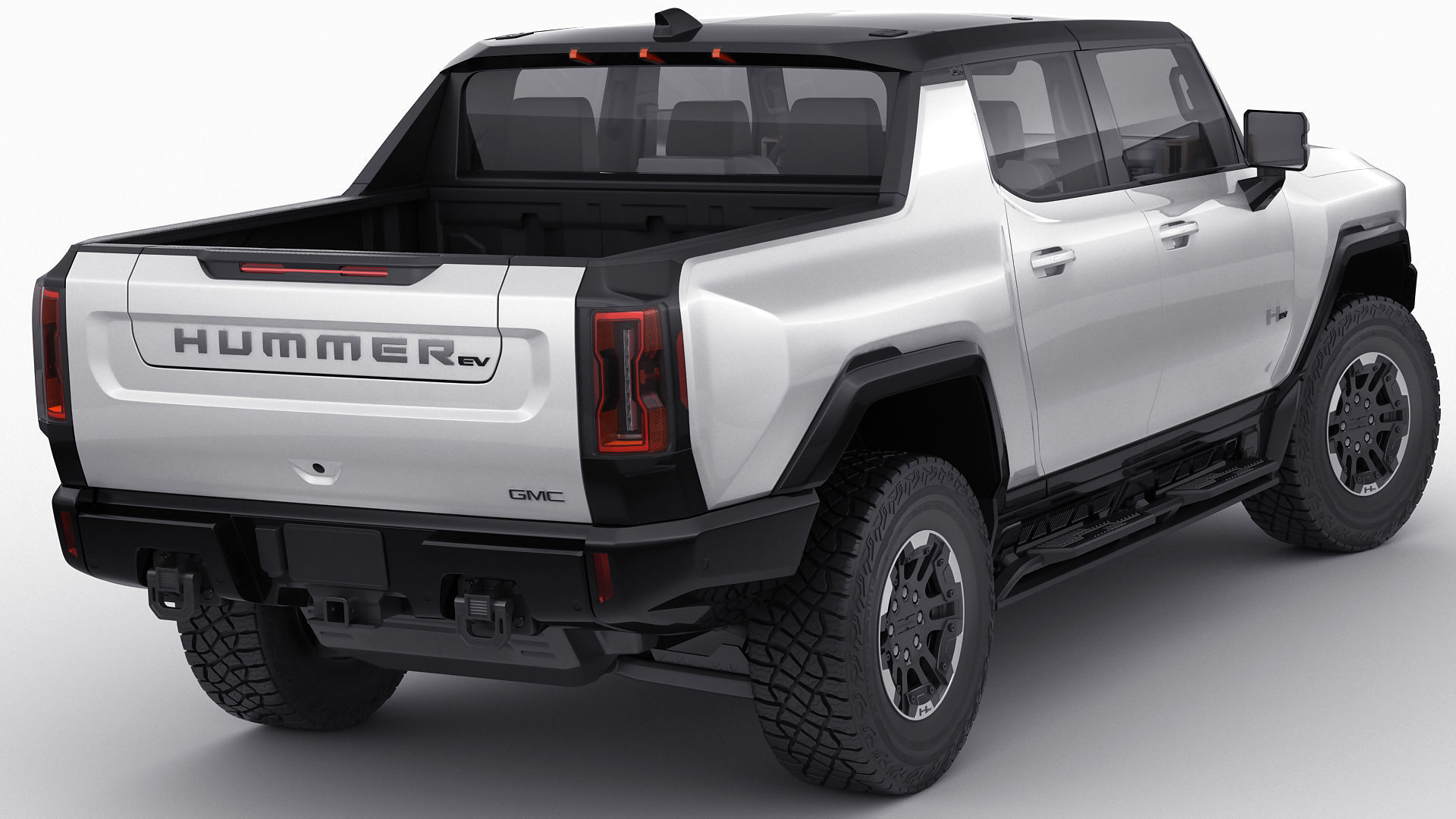 Hummer EV Electric pick-up 2022 3D model_2