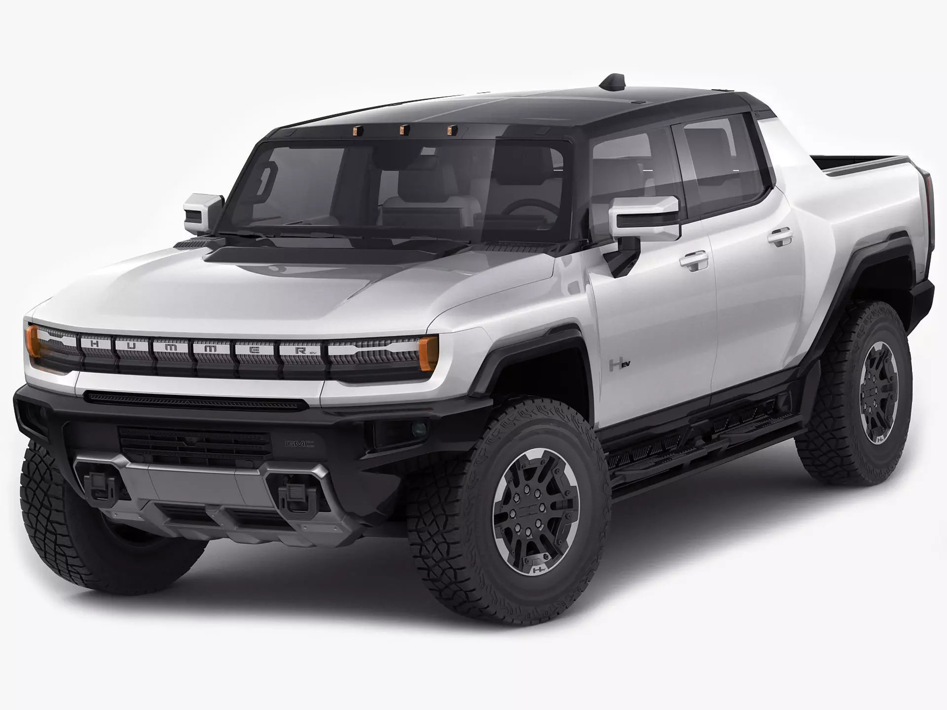 Hummer EV Electric pick-up 2022 3D model_0