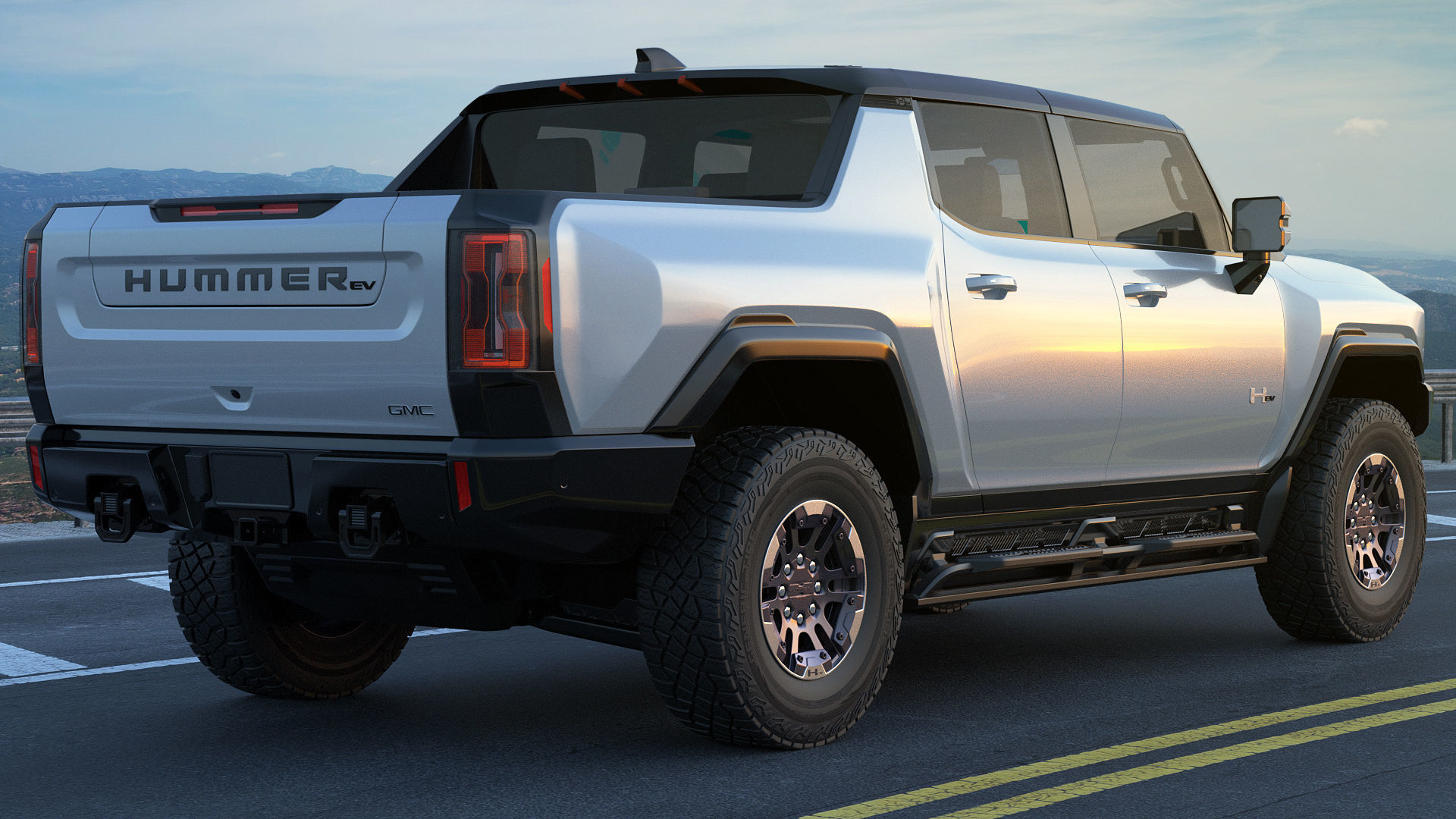 Hummer EV Electric pick-up 2022 3D model_21