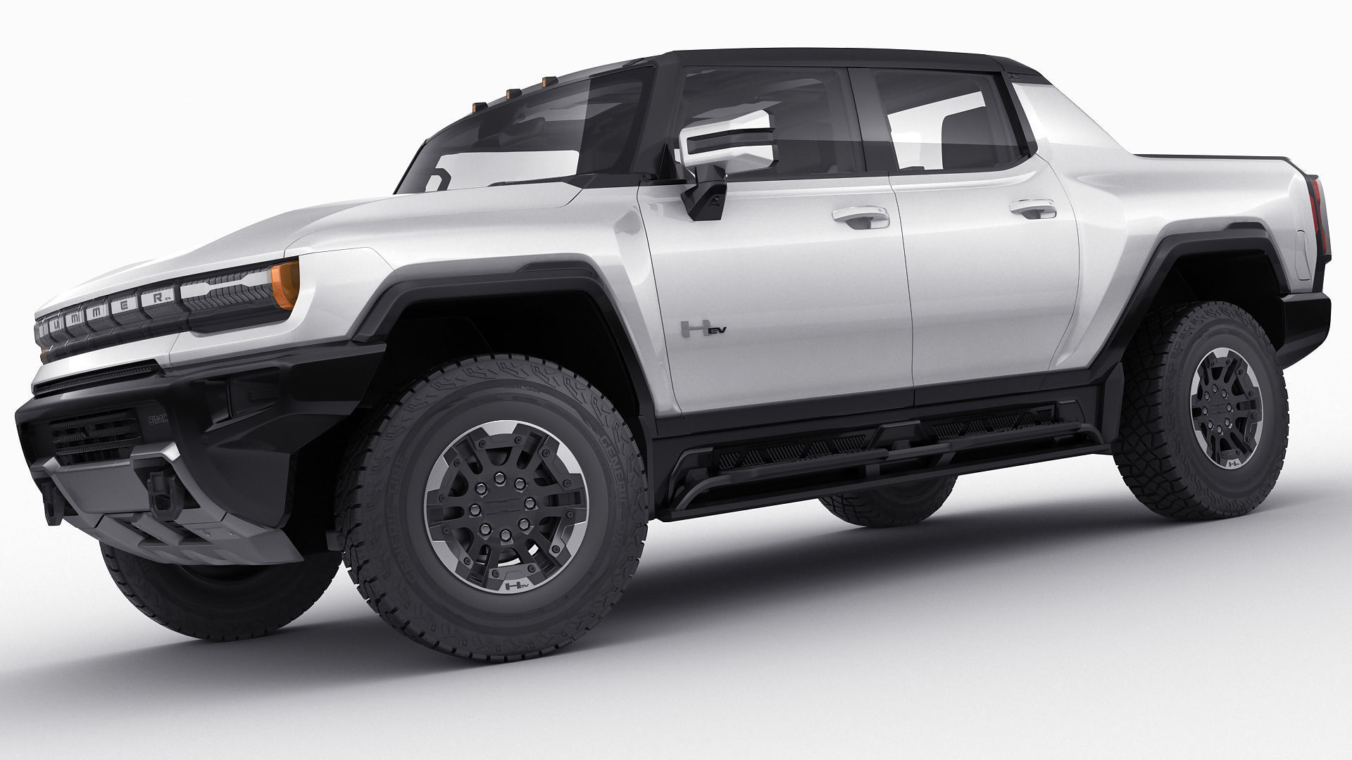 Hummer EV Electric pick-up 2022 3D model_11