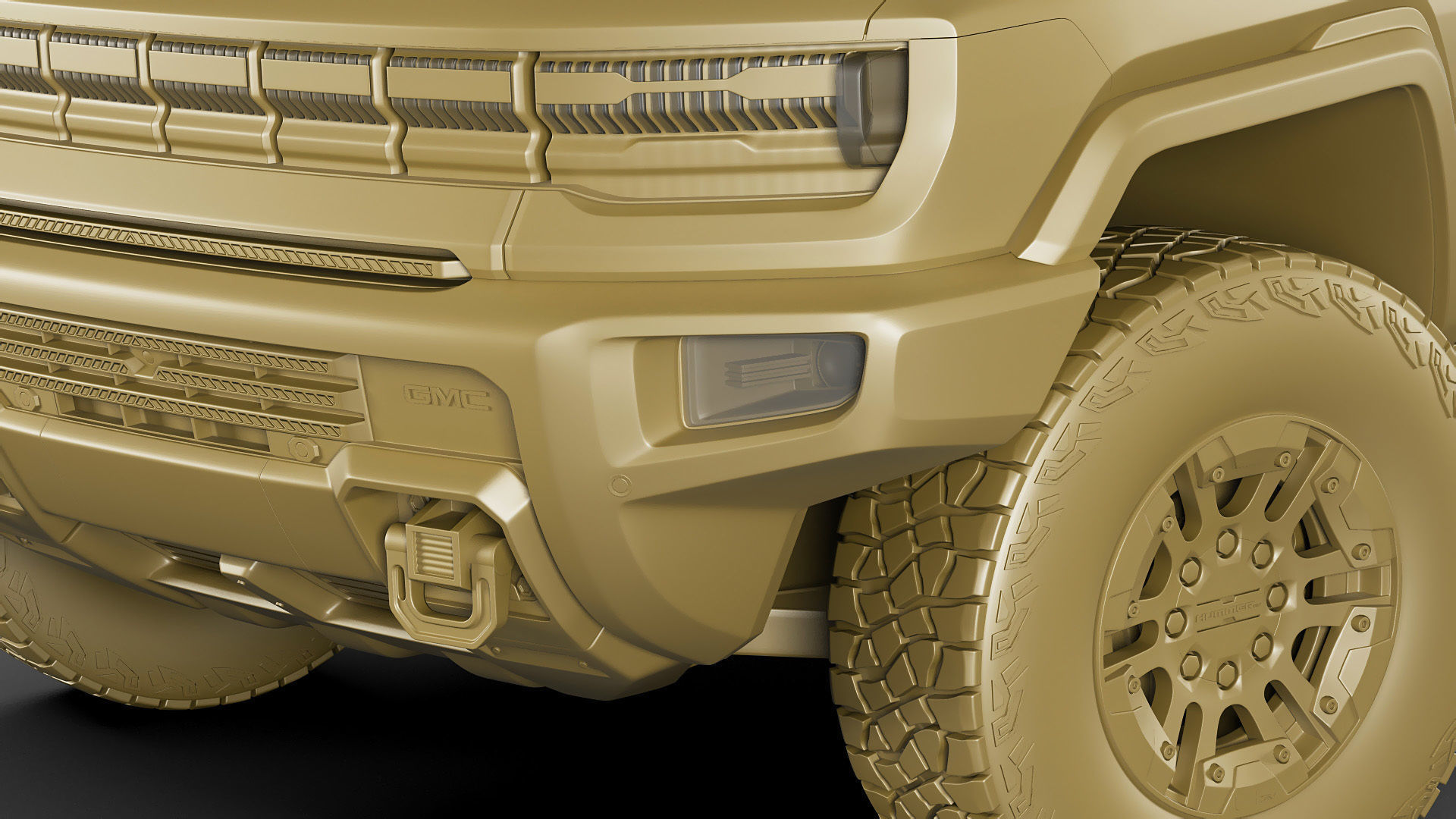 Hummer EV Electric pick-up 2022 3D model_28