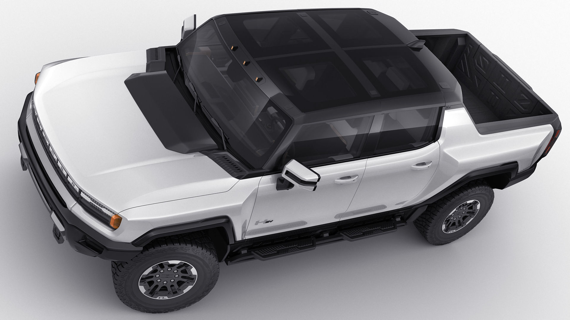 Hummer EV Electric pick-up 2022 3D model_9