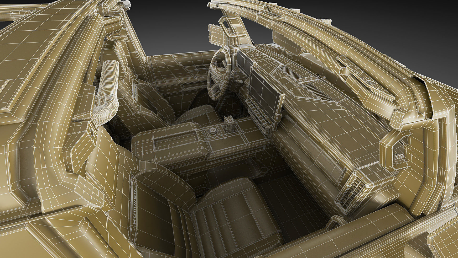 Hummer EV Electric pick-up 2022 3D model_32