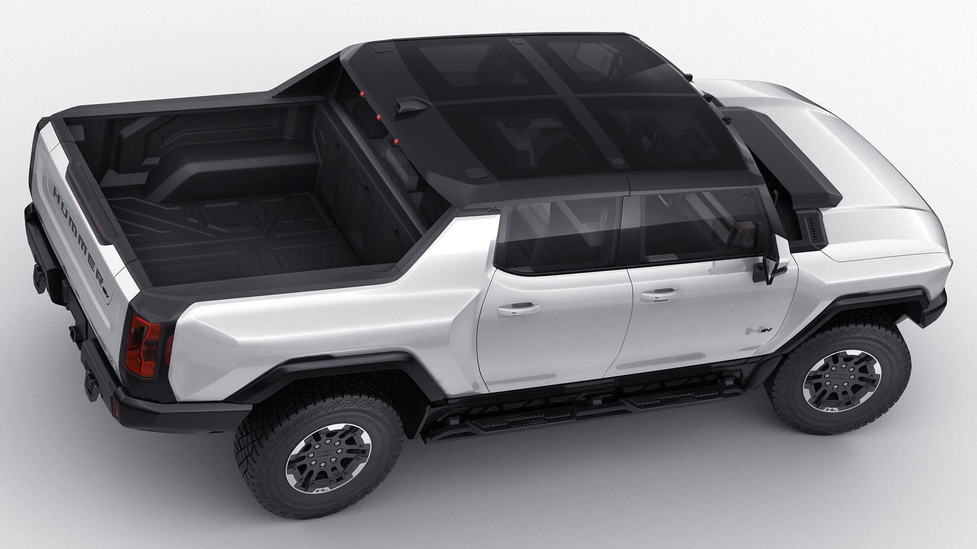 Hummer EV Electric pick-up 2022 3D model_10