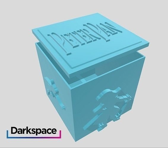 Box - Boite Peter pan  3D print model