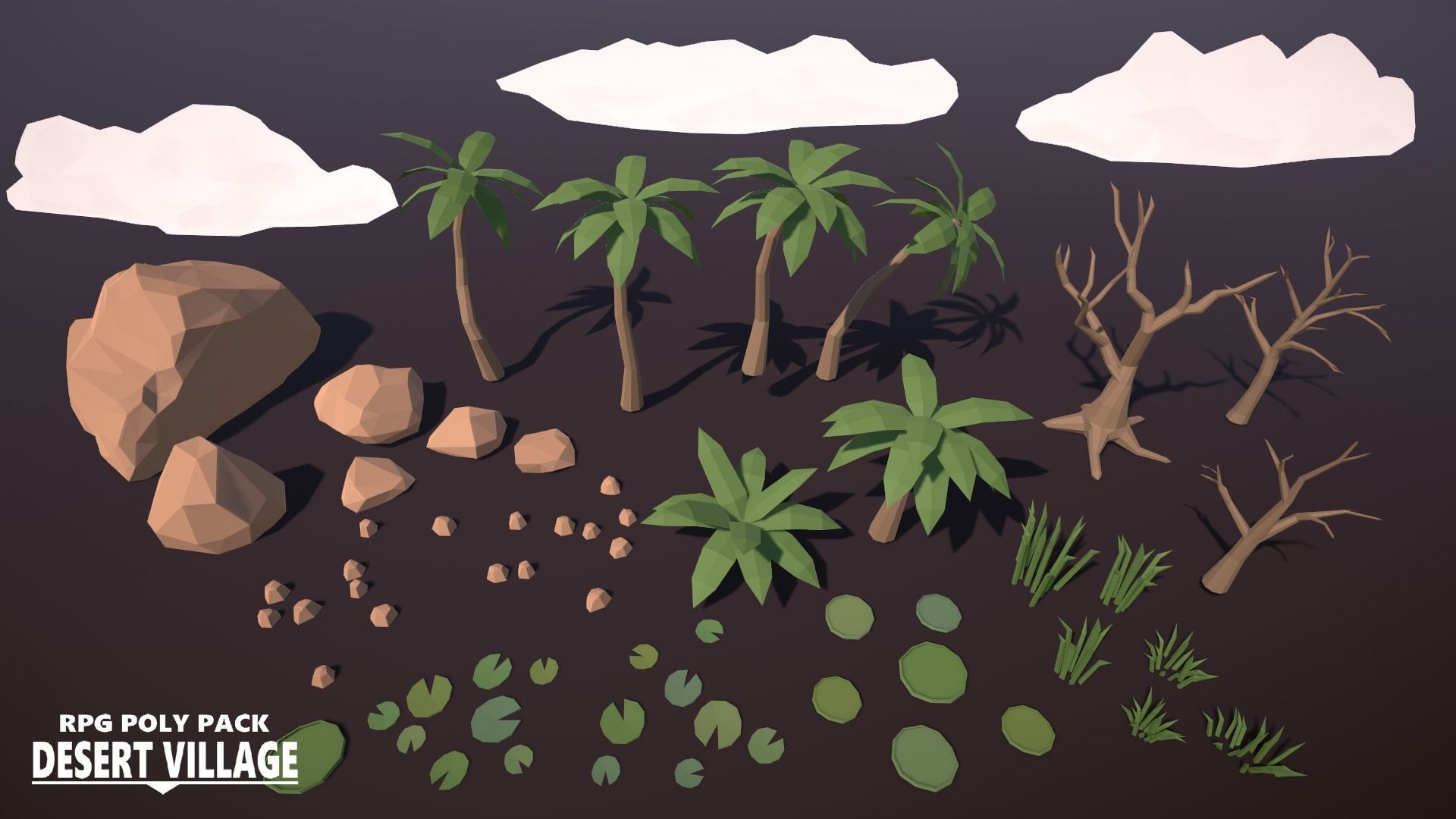 RPG Poly Pack - Desert Village Low-poly 3D model_20