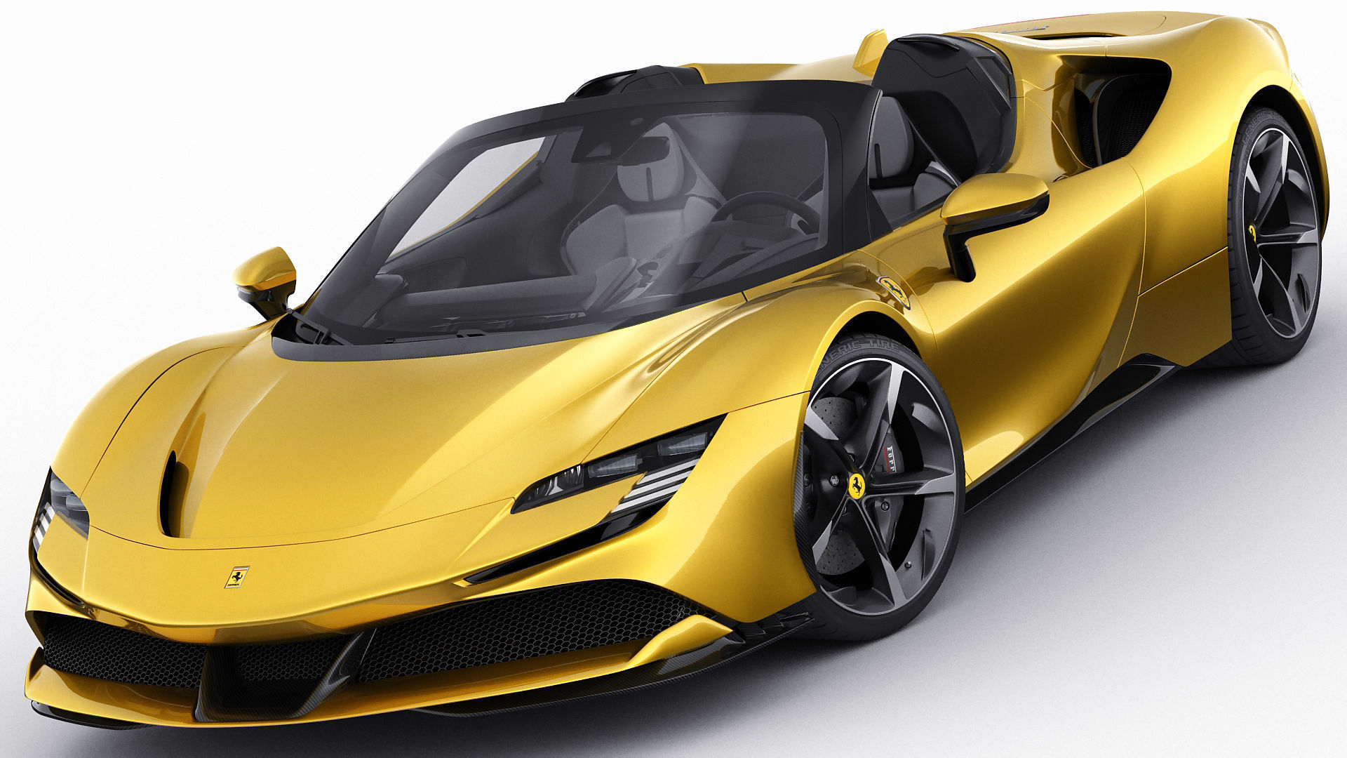Ferrari SF90 Spider 3D model_1