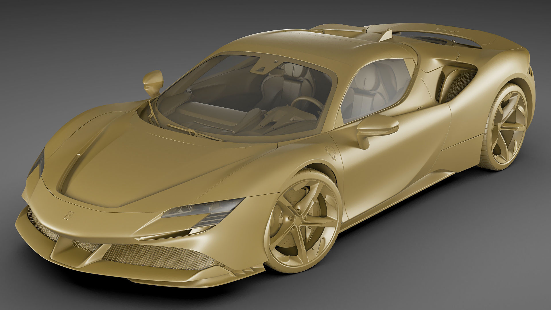 Ferrari SF90 Spider 3D model_24