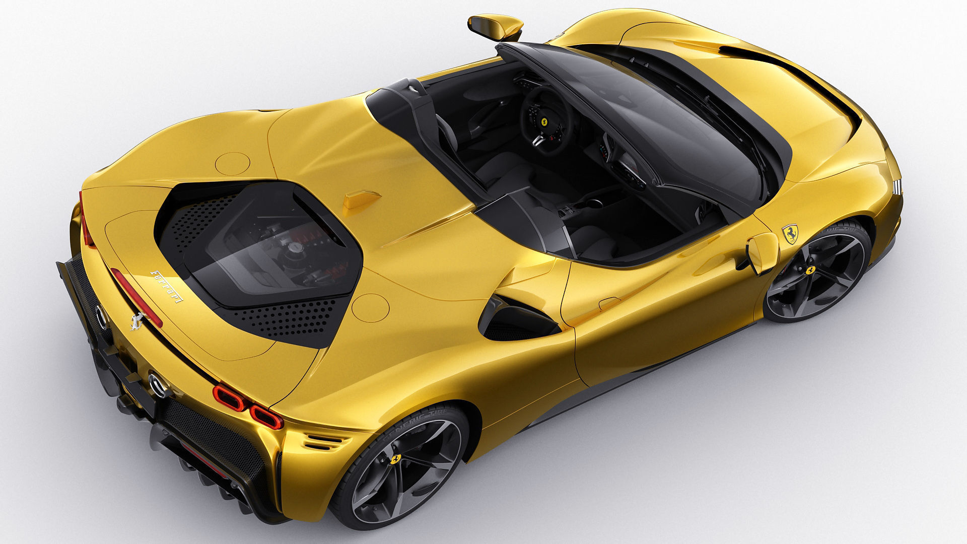 Ferrari SF90 Spider 3D model_11
