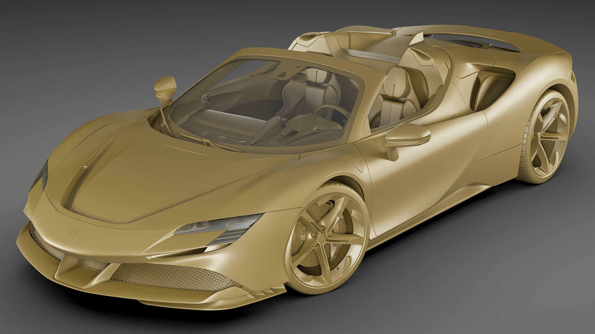 Ferrari SF90 Spider 3D model_23