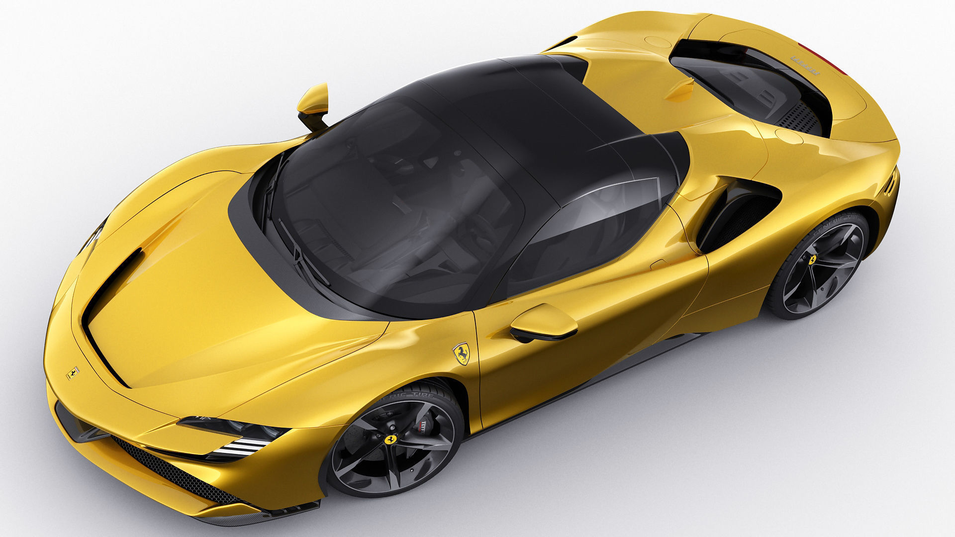 Ferrari SF90 Spider 3D model_10