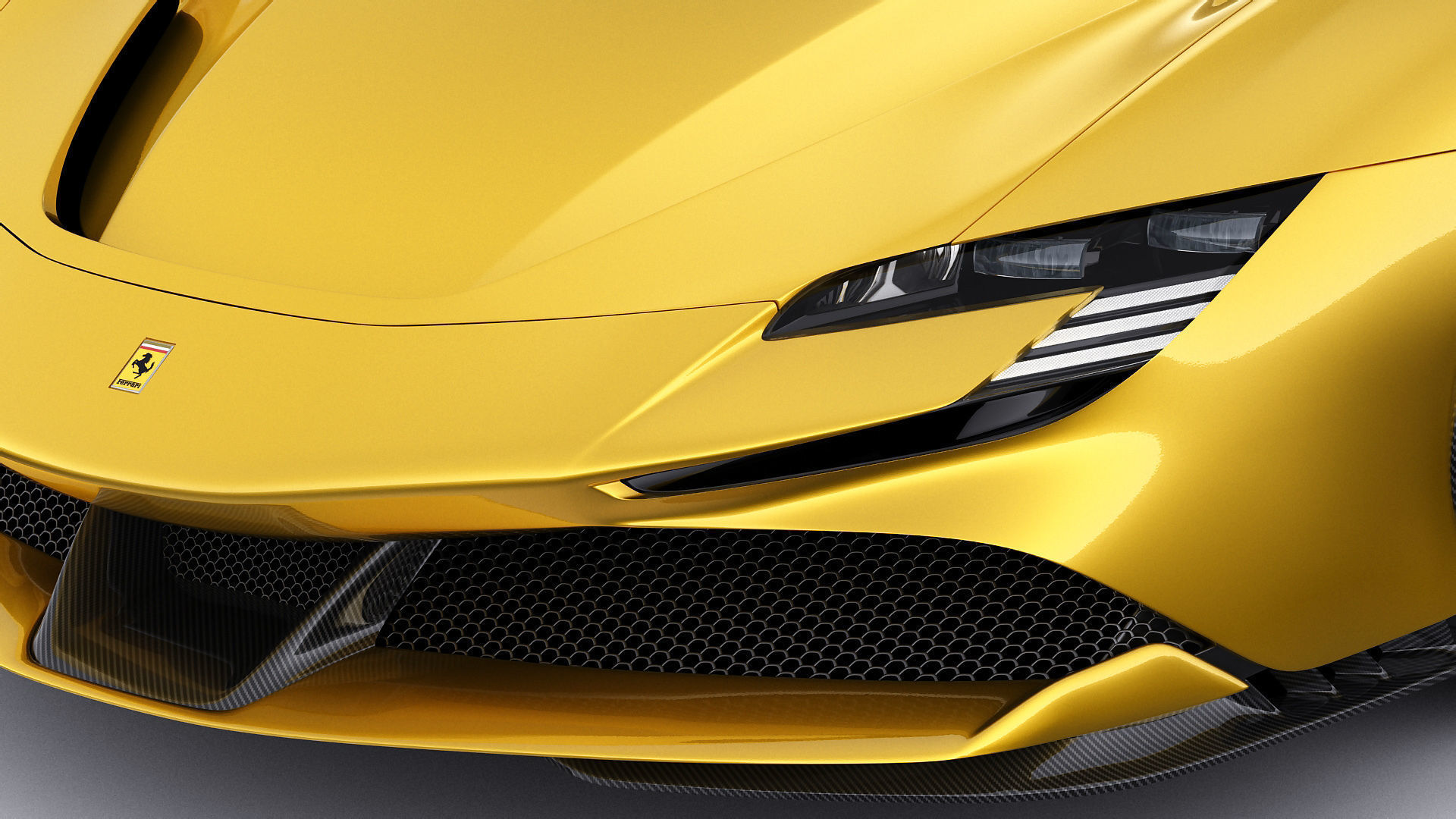 Ferrari SF90 Spider 3D model_5