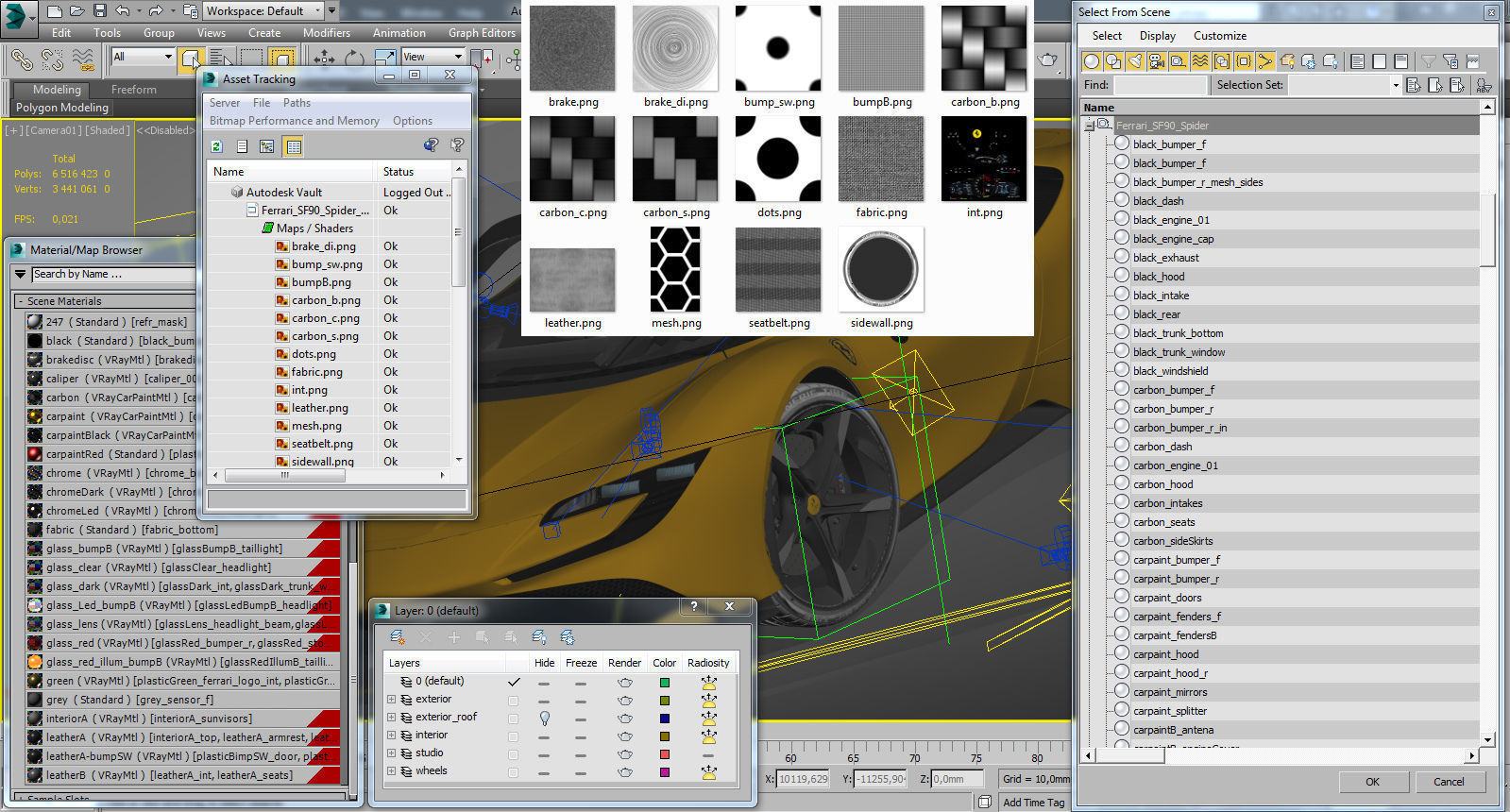Ferrari SF90 Spider 3D model_32