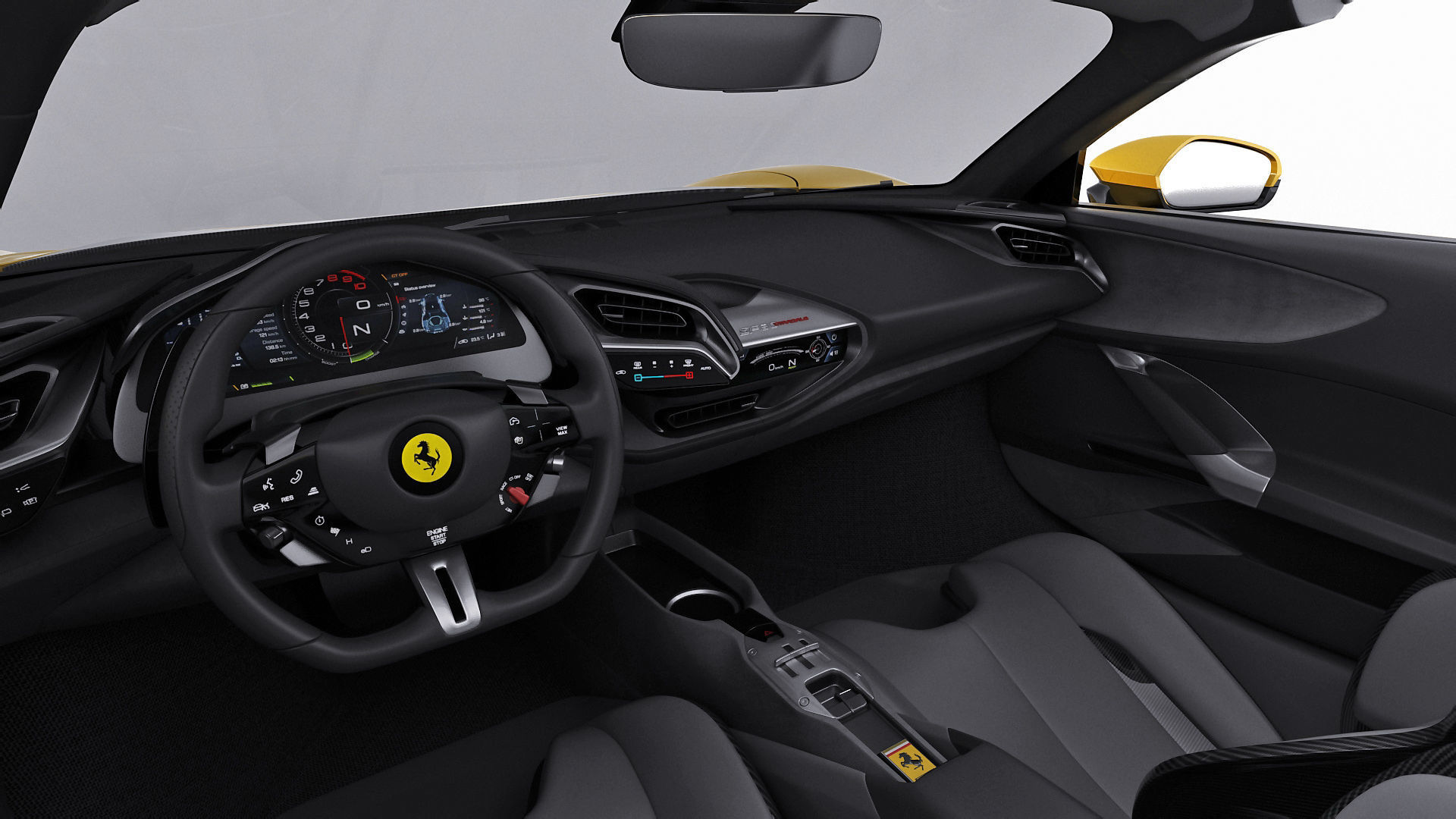 Ferrari SF90 Spider 3D model_18