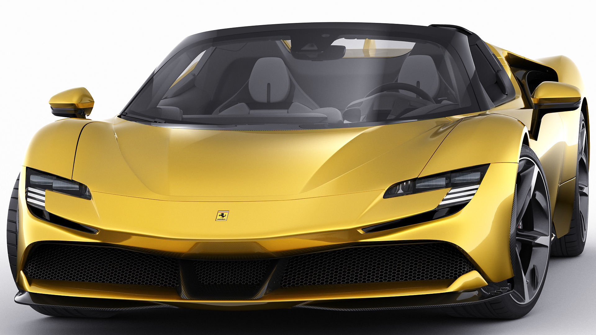 Ferrari SF90 Spider 3D model_16