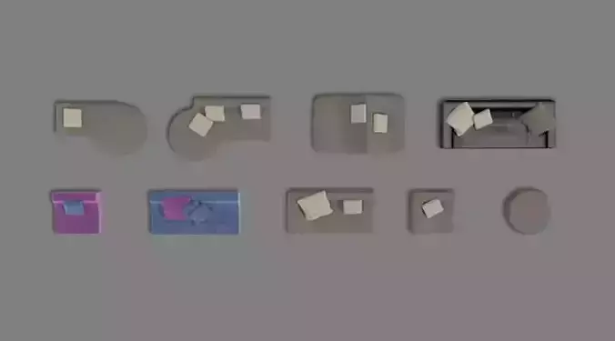 Modern Furniture Set Of Couches