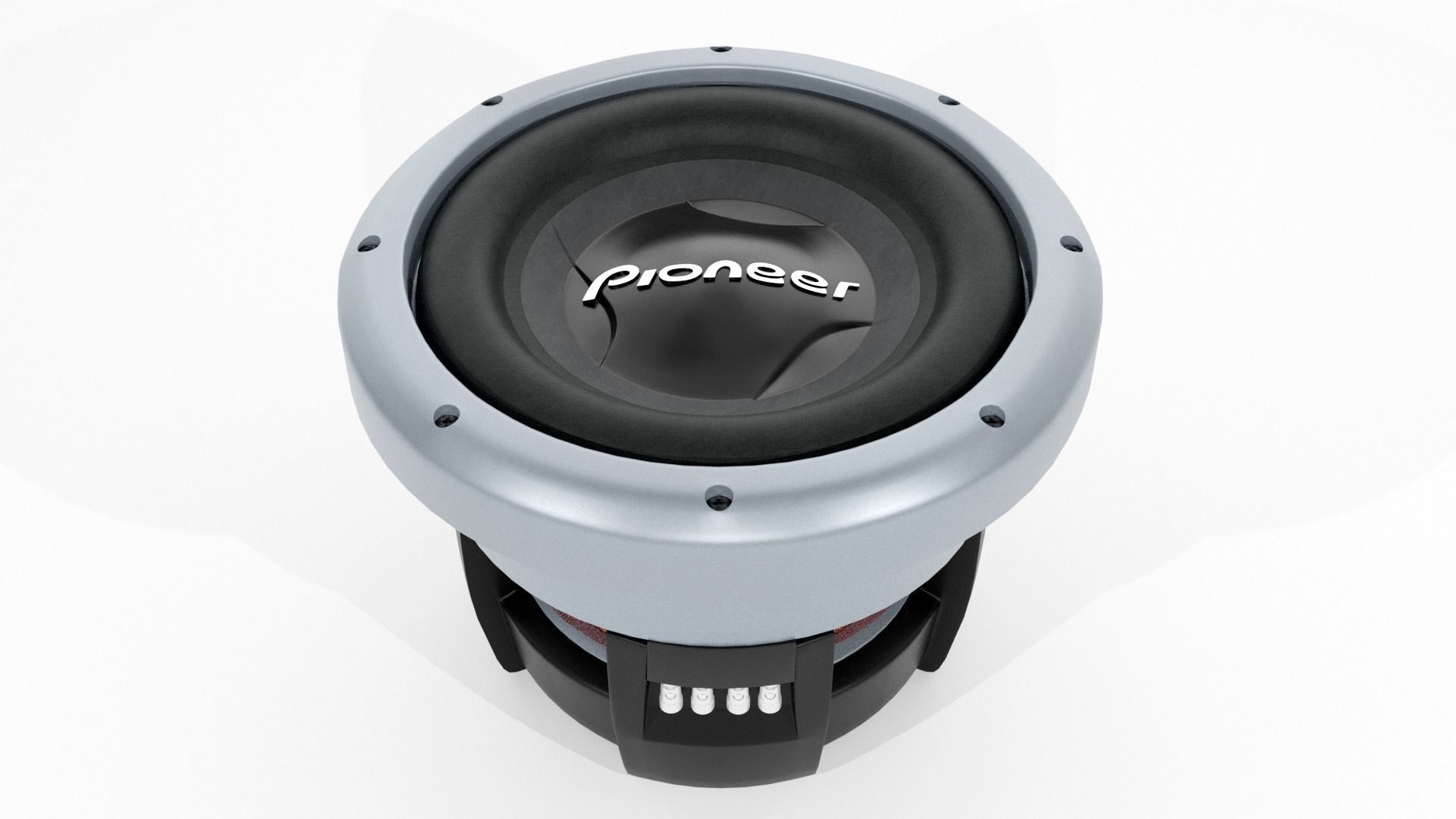 Woofer Pionner Speaker - Blender 3d 3D model_5