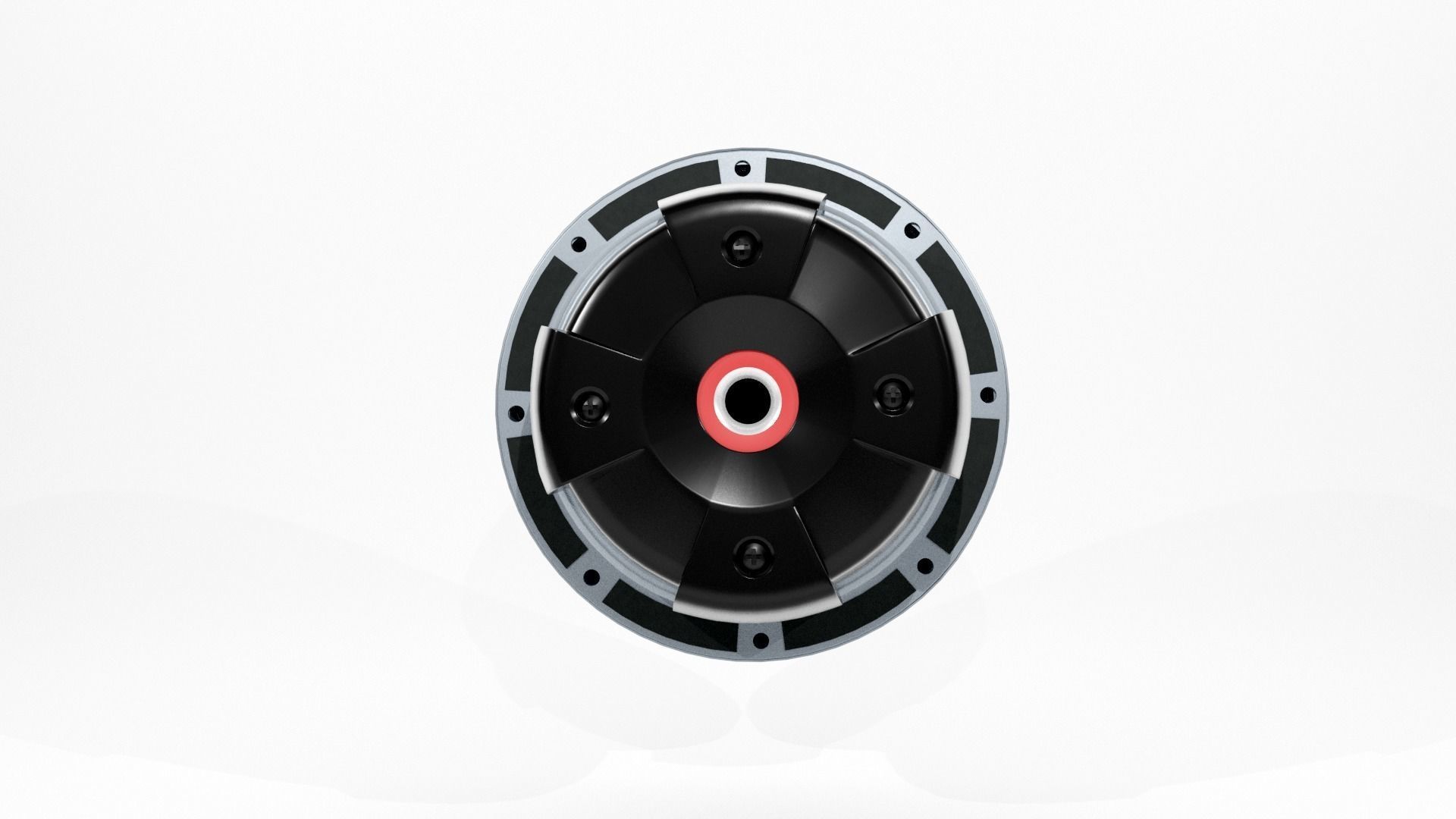 Woofer Pionner Speaker - Blender 3d 3D model_10