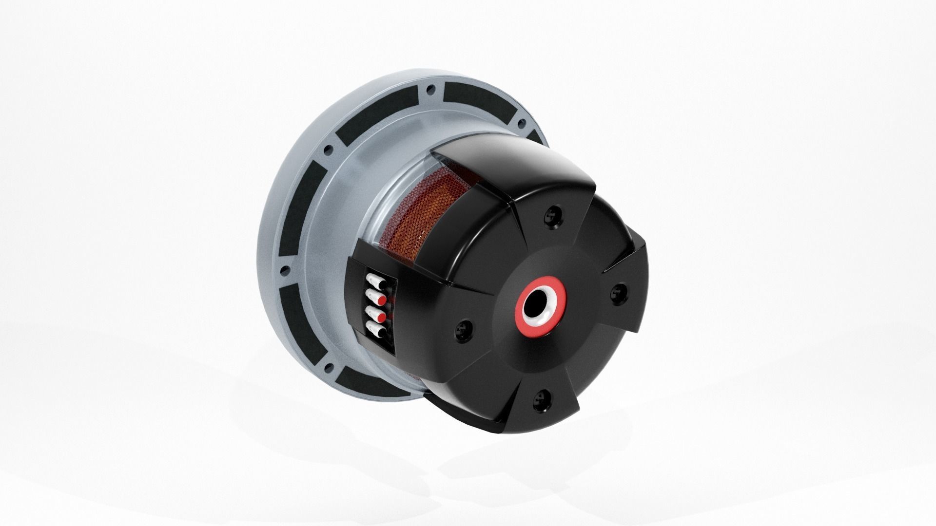 Woofer Pionner Speaker - Blender 3d 3D model_2