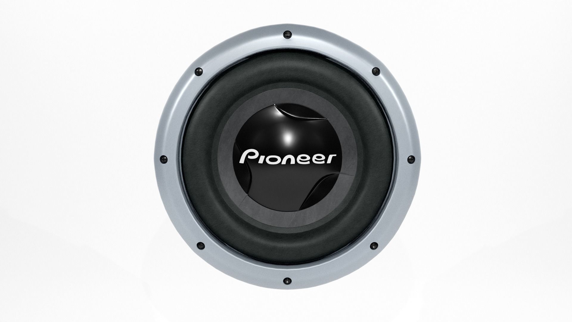 Woofer Pionner Speaker - Blender 3d 3D model_6