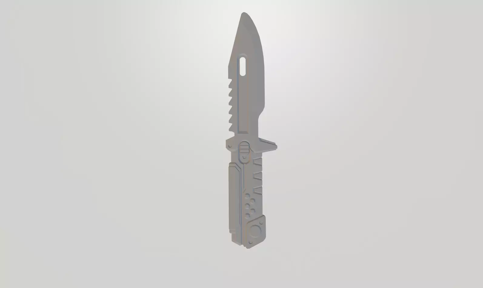 BlastX Knife Melee 3D print model